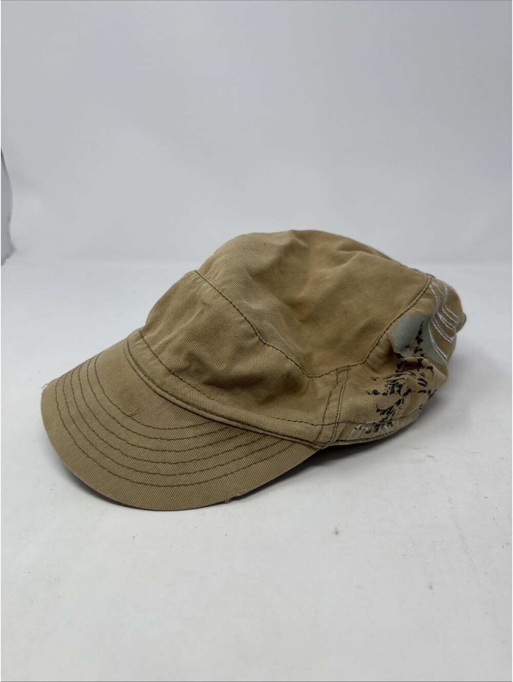Vintage Kerrits Linen Blend Hat Lined Adjustable Studded